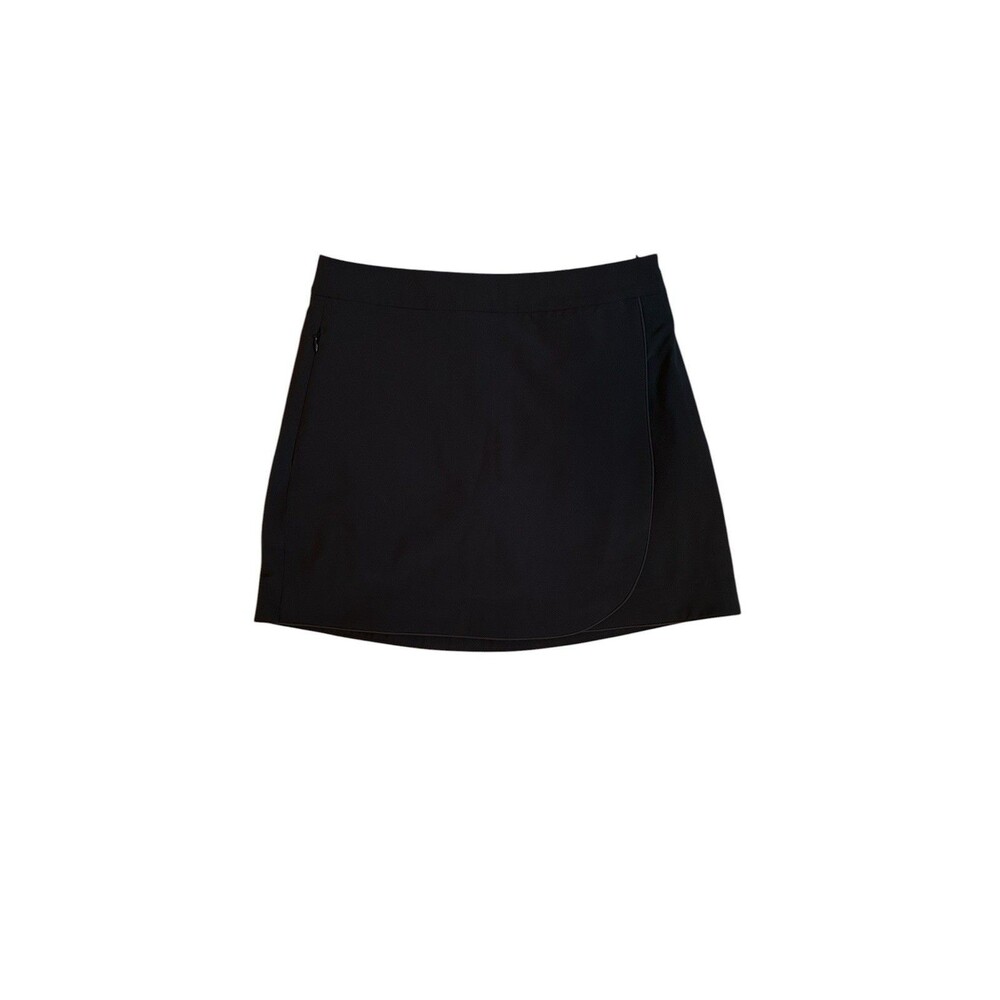 G/FORE Women’s Wrap 4-Way Stretch Skort Golf Tennis Skirt Size 4 Black Onyx